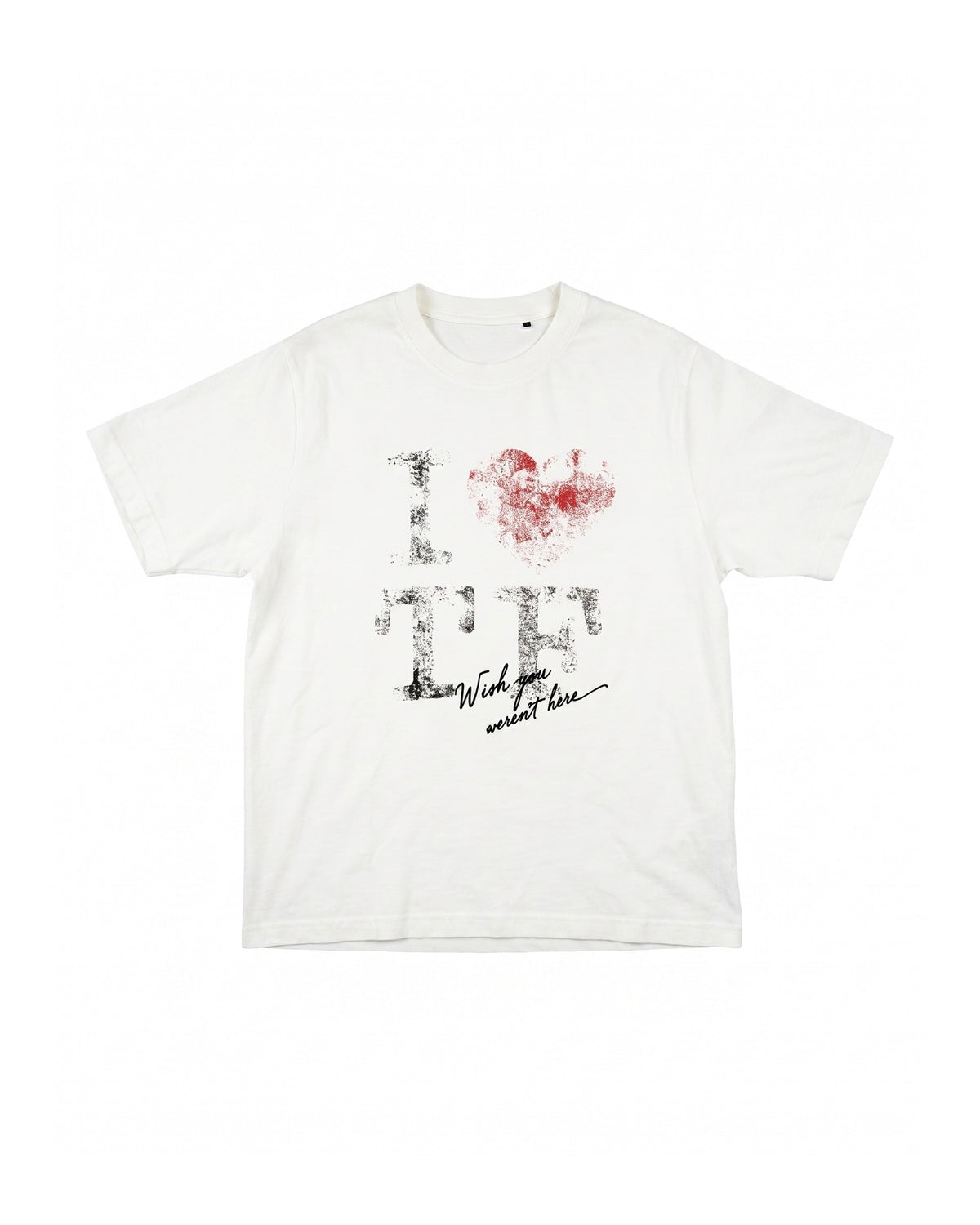 OFF WHITE I LOVE TF TEE
