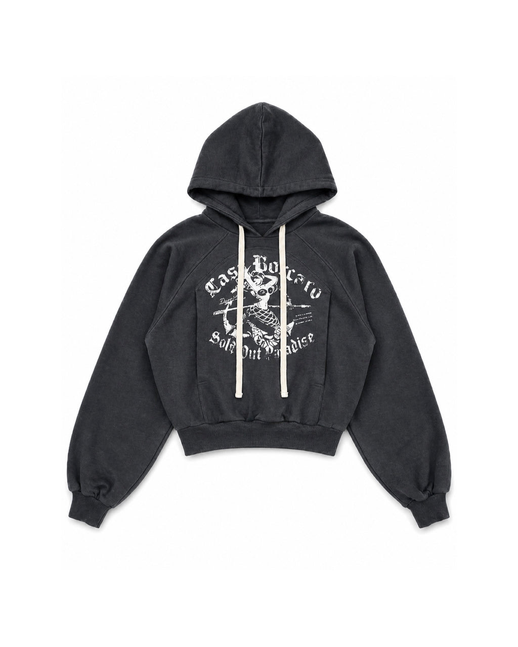 GREY DESERT ISLAND HOODIE