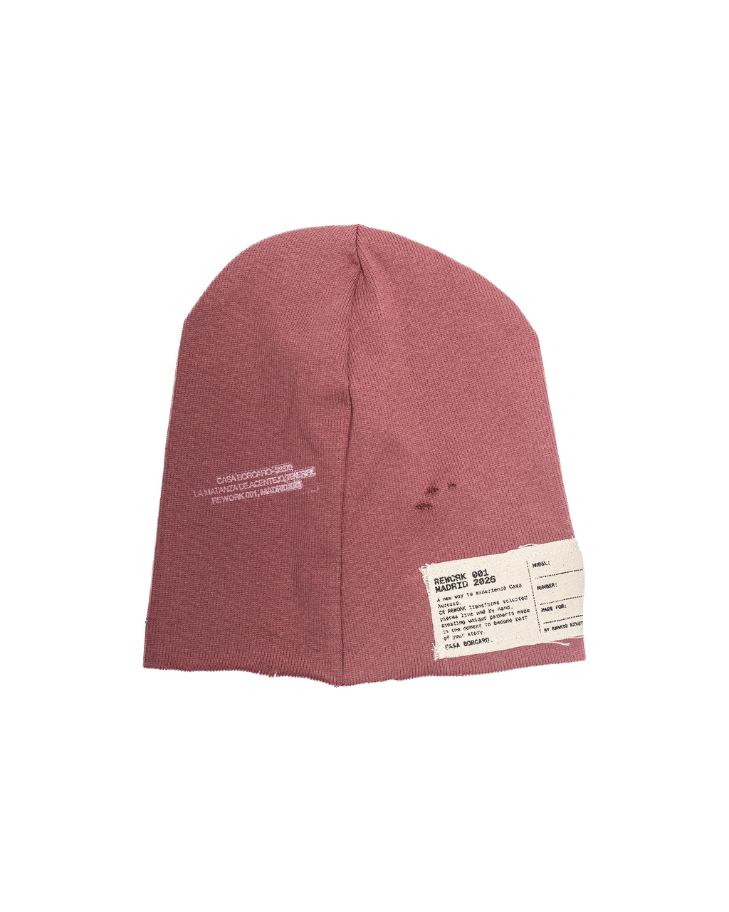 R001 BEANIE - TERRACOTA