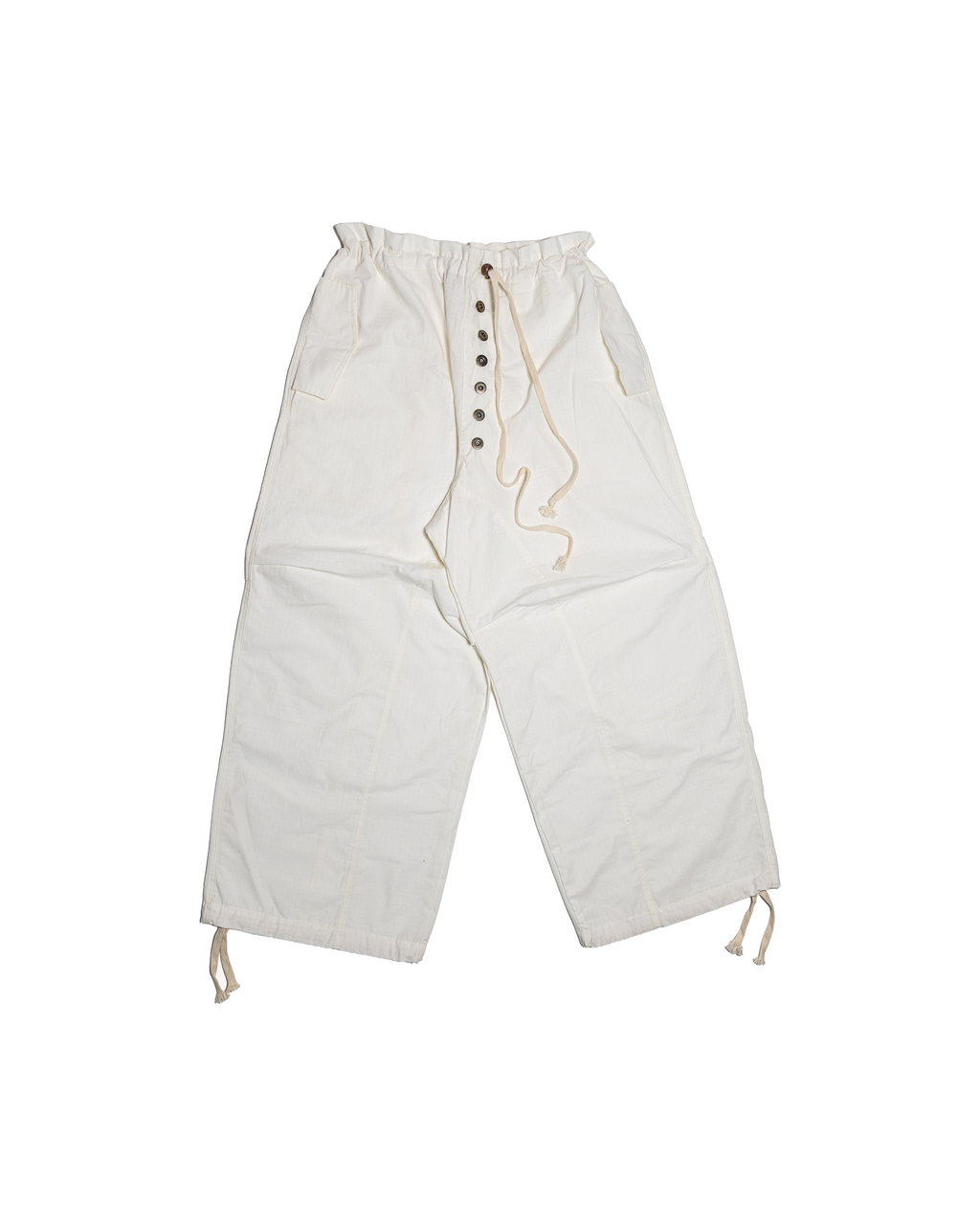 PARACHUTE PANTS - WHITE