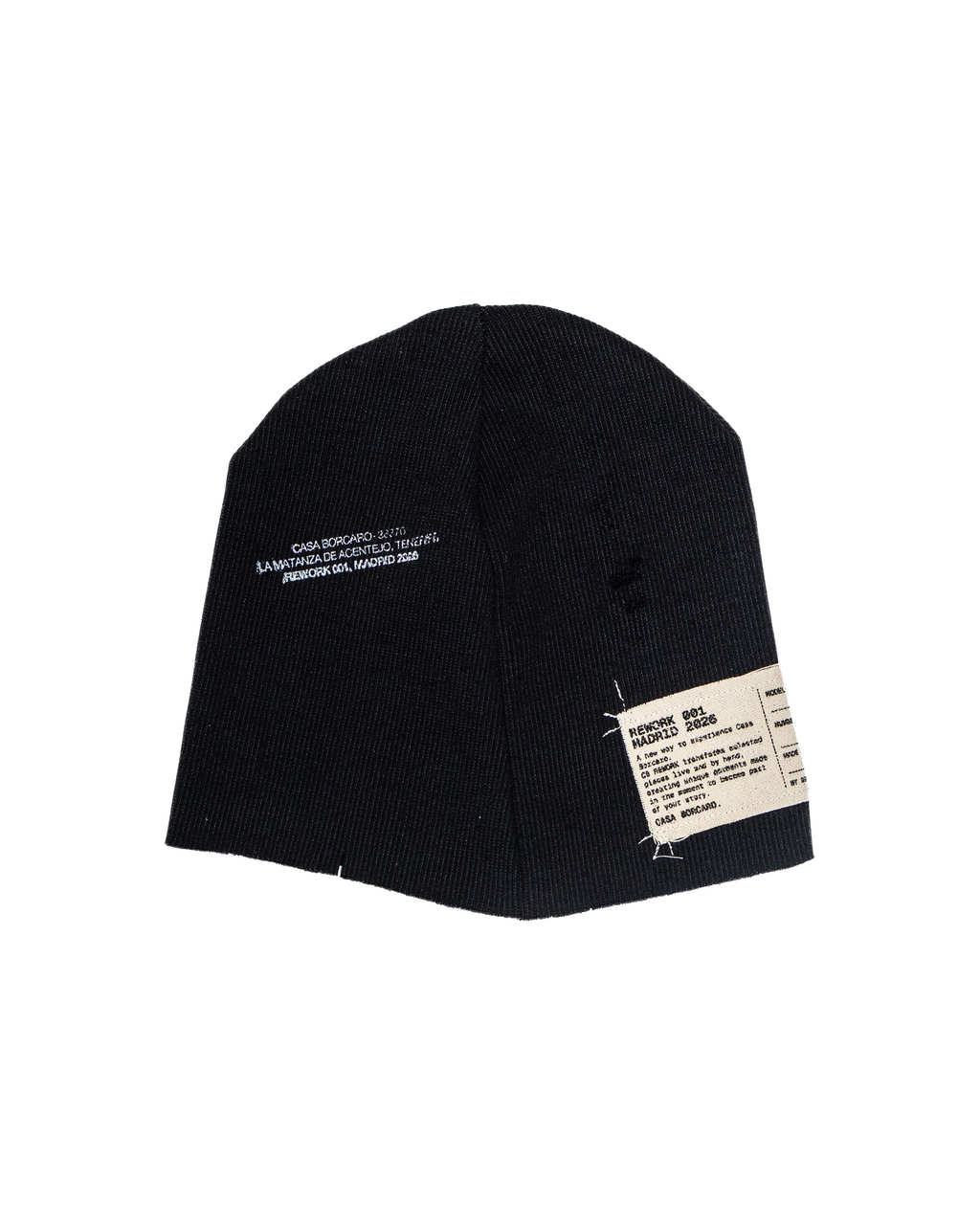 R001 BEANIE - BLACK