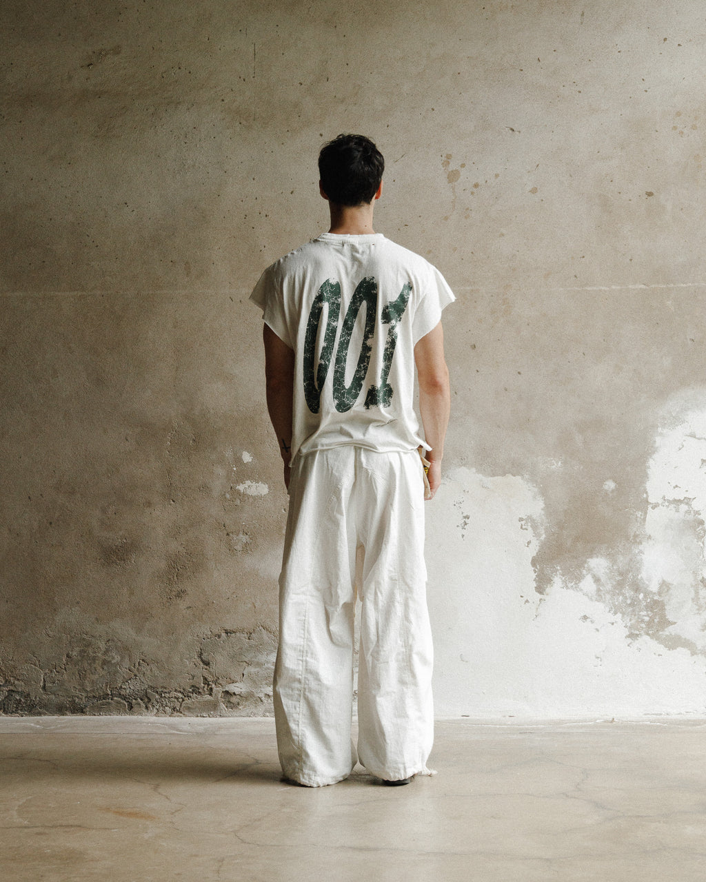 PARACHUTE PANTS - WHITE